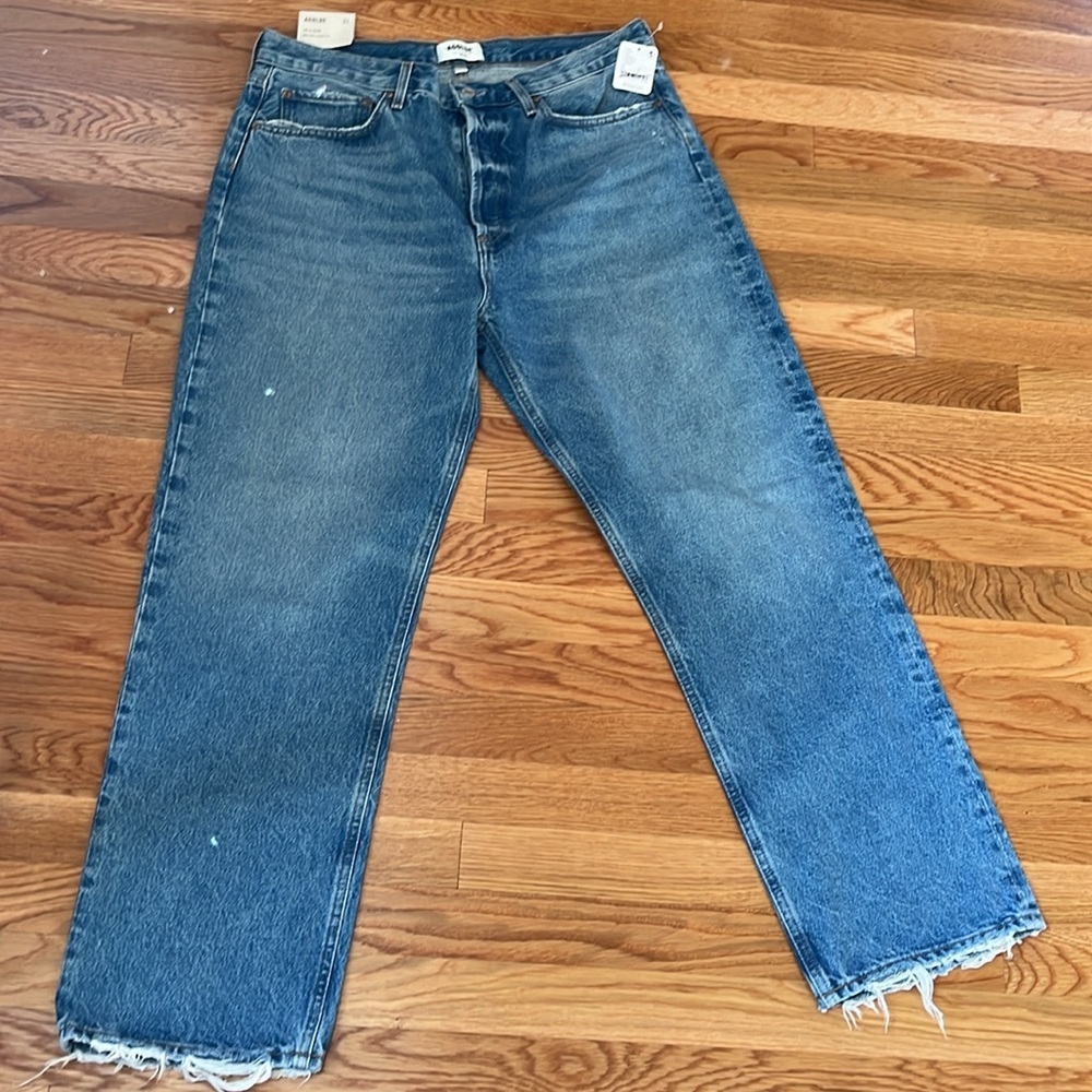 AGolde 90’s Mid Rise Loose Fit Jeans size 31 NWT - Picture 2 of 10